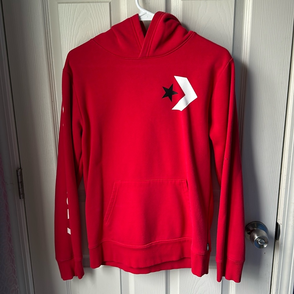 Red Converse Hoodie Kids XL